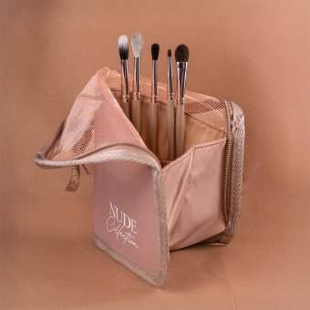 PENSULE MAKE-UP - SPLENDOR X LAVIINECHIFOR Set Nude Collection 5 pensule ochi + borseta cadou