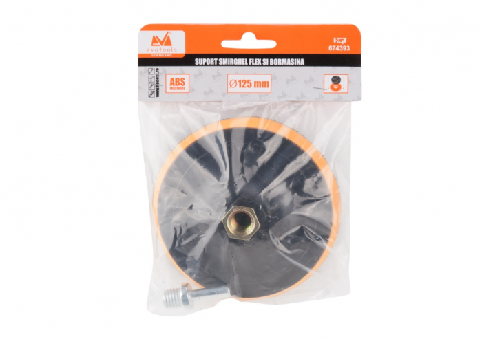 SUPORT SMIRGHEL 125MM PT FLEX/BORMASINA  674393 [2]
