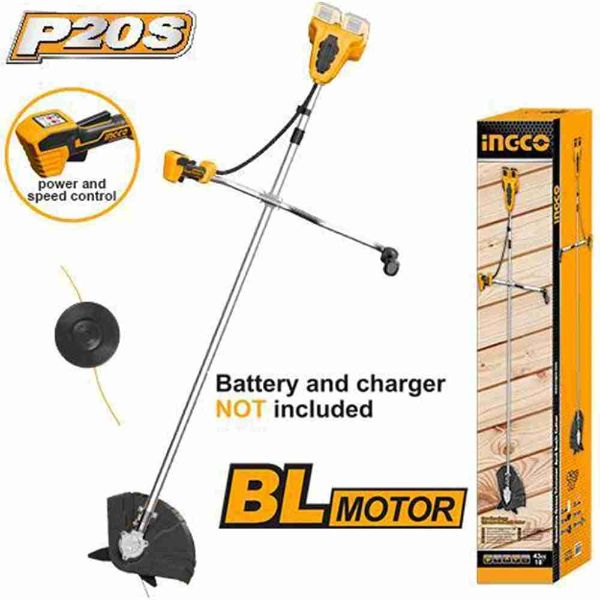 Trimmer 40V, Fara Acumulator si Incarcator CSTLI20018 [3]