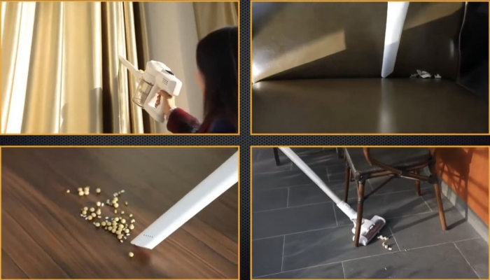 INGCO ASPIRATOR VERTICAL 20V+BATERIE 2A SI INCARCATOR CVLI2006 [5]