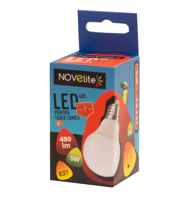 BEC LED SFERIC E27 5W 6400K  EL0081012 [2]