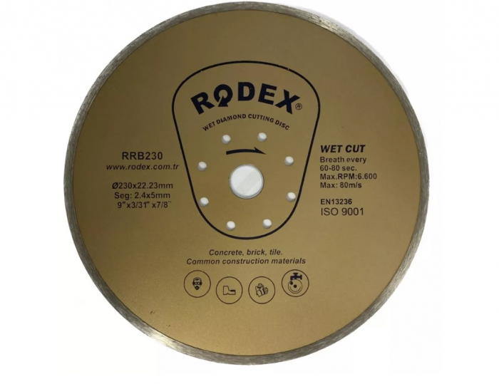 DISC DIAMANTAT UD CONTINUU 230MM  RRB230 [1]