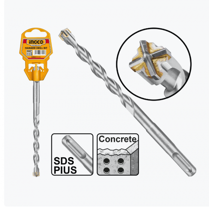 INGCO BURGHIU SDS 6X210MM  DBH1210603C [1]