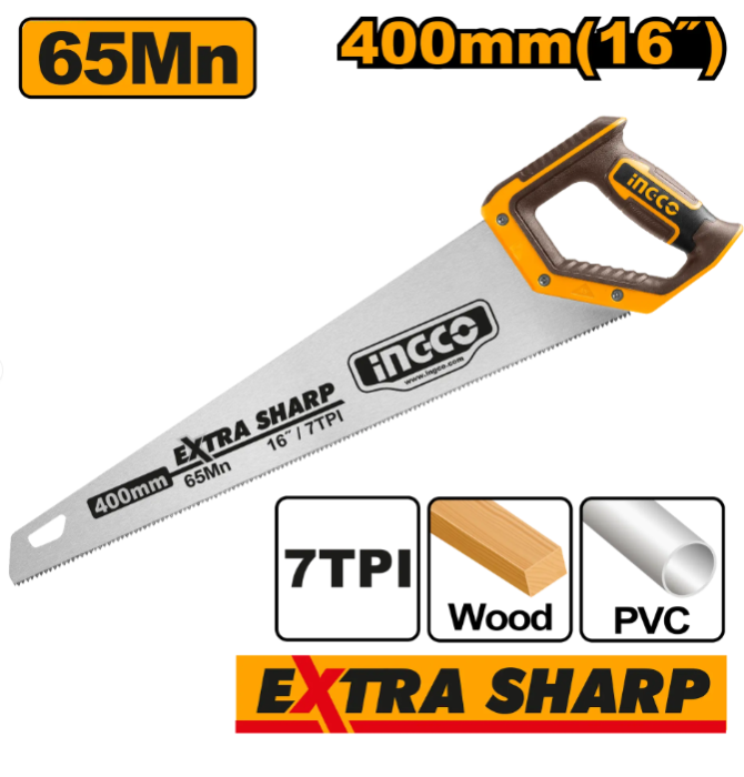 INGCO FERASTRAU MANUAL LEMN 400MM  HHAS15400 [1]