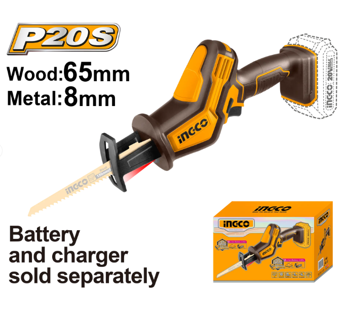 INGCO FERASTRAU SABIE 20V FARA BAT SI INC CRSLI6508 [1]