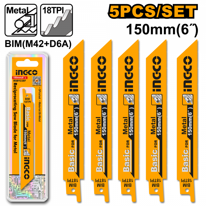 INGCO SET PANZA FERASTRAU SABIE PT METAL  5BUC  RSB922EF [1]