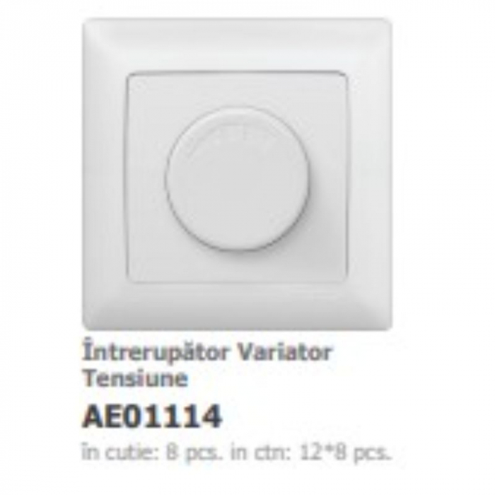 INTRERUPATOR CU VARIATOR ANURA ALB AE01114 [2]
