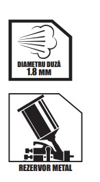 PISTOL DE VOPSIT VAS SUS 600ML  RHT1401110060 [2]