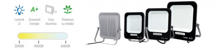 PROIECTOR CU LED 50W 6500K KLAUS KE09883 [3]