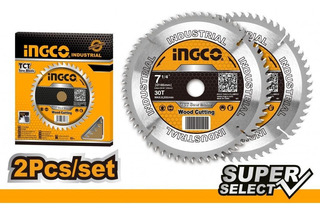INGCO PANZA CIRCULAR VIDIA 185MMX30T 2BUC TSB118510 [2]