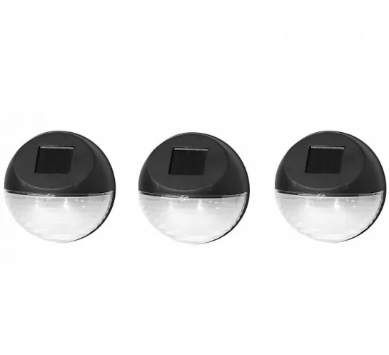 STATUS LAMPA SOLARA PERETE/GARD 3SET  PERTHFENBLK3PK6 [2]