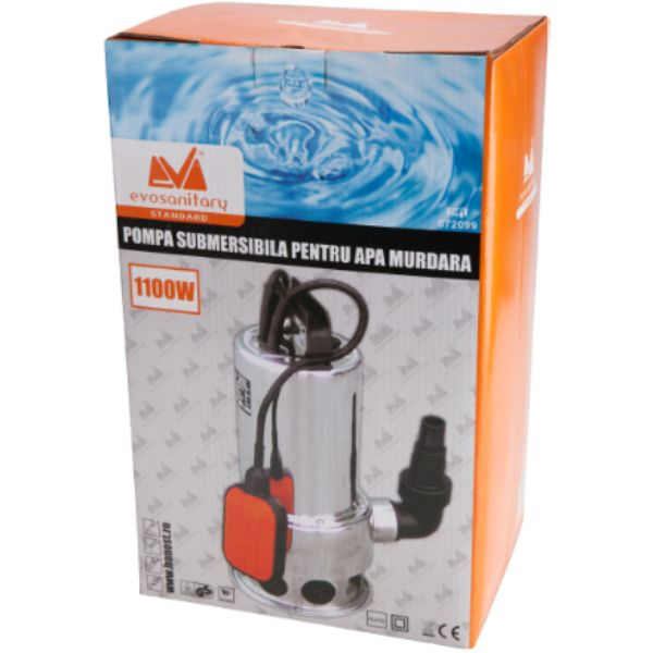 POMPA SUBMERSIBILA PT APA MURDARA 1100W TAXA V 4.00+TVA 672099 [2]