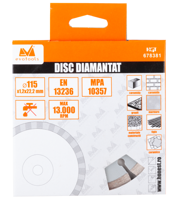 DISC DIAMANTAT USCAT 115MM 678381 [2]