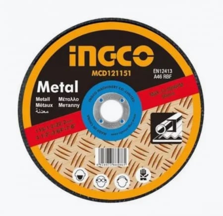 Discuri si panze - INGCO DISC ABRAZIV 125X1.2MM MCD121251