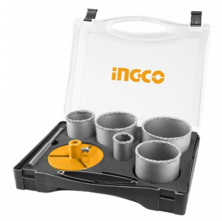 Freze si carote - INGCO SET CAROTE DIAMANTATE 5SET AKCH0071