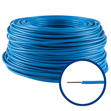 Instalatii electrice si de iluminat - CABLU ELECTRIC FY 2.5MM PLIN 100M ALBASTRU EL0024261