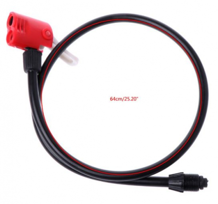 Accesorii biciclete - FURTUN POMPA AUTO CAP DUBLU R50147.6