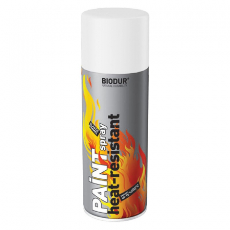 Vopsele, spume si silicoane - SPRAY ALB TEMP INALTE 400ML C3152