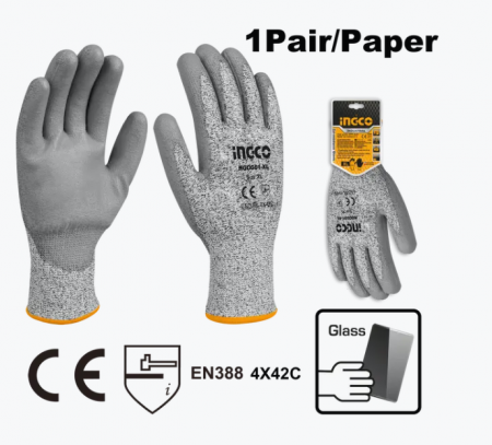 Manusi - INGCO MANUSI PROTECTIE ANTI TAIERE PROFI HGCG01-XL
