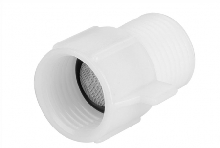 Instalatii sanitare - ADAPTOR CU FILTRU ROBINET FLOTOR 1/2 FI - 3/8 FE 680026