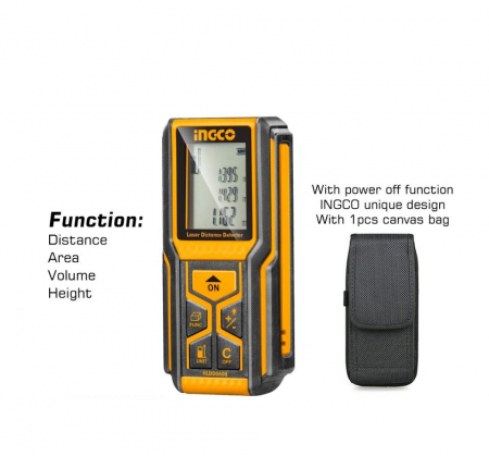 Unelte de masura si precizie - INGCO APARAT DE MASURAT DISTANTA CU LASER 60M HLDD0608