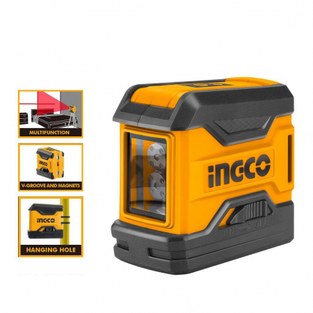 Unelte de masura si precizie - INGCO APARAT DE MASURAT NIVEL CU LASER 15M HLL156508