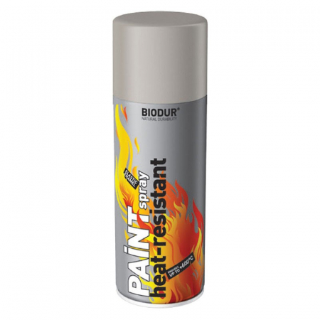 Vopsele, spume si silicoane - SPRAY ARGINTIU TEMP INALTE 400 5128