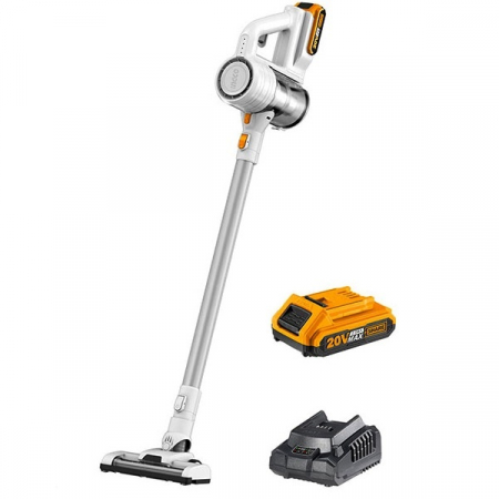 INGCO ASPIRATOR VERTICAL 20V+BATERIE 2A SI INCARCATOR CVLI2006 [1]