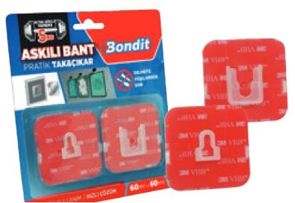 Benzi - AUTOCOLANT PT AGATAT OBIECTE DE MAX 5KG 60X60 2/SET BND01089505