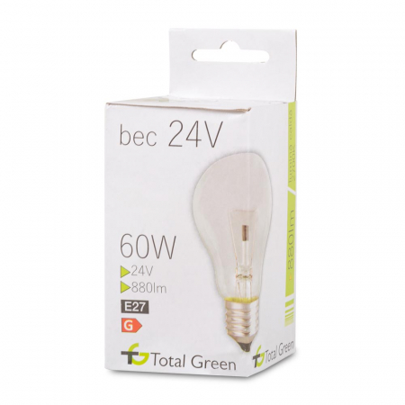 Instalatii electrice si de iluminat - BEC E27 60W  24V   EL0030743