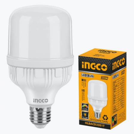 Surse de iluminat - INGCO BEC CU LED 20W HLBACD3201T