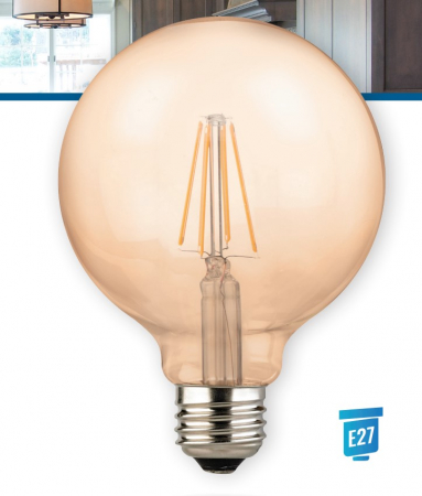 Instalatii electrice si de iluminat - BEC LED FILAMENT KLAUS 8W 880LM E27 KE48703