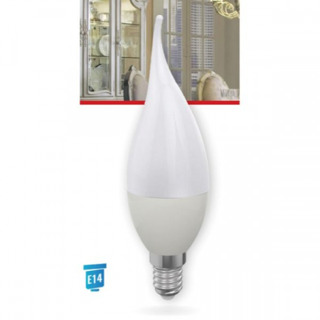 Surse de iluminat - BEC LUMANARE KLAUS 6W E14 6500K CU COADA KE49214