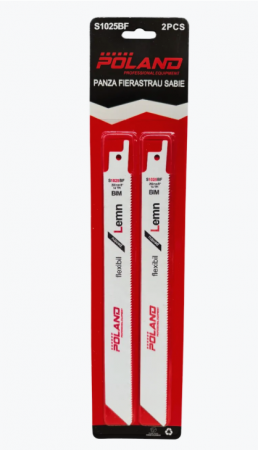 Accesorii scule electrice si pe acumulatori - BERV PANZA FERASTRAU SABIE 200MM 2/SET  PT METAL  B9015