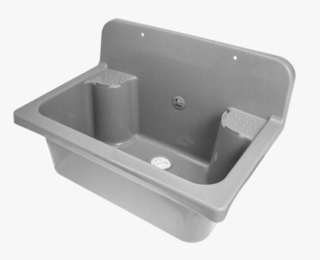 Instalatii sanitare - CHIUVETA POLIPROPILENA MICA 42CM + ACCESORII  MAK701633