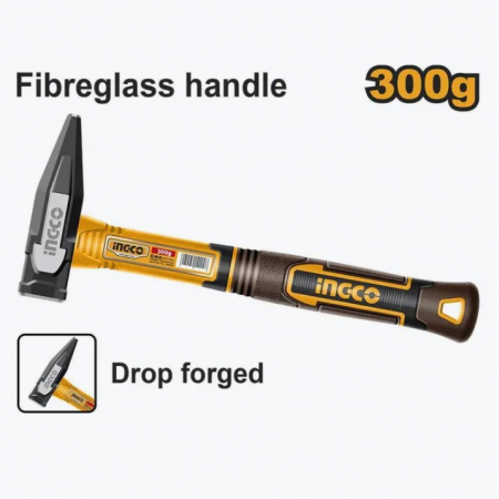 Ciocane - INGCO CIOCAN 300G MANER FIBRA HMH82300