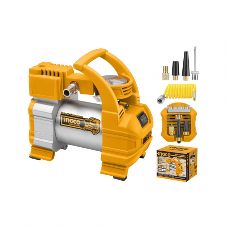 Scule pneumatice si accesorii - INGCO COMPRESOR AUTO 12V 35L/MIN AAC1408