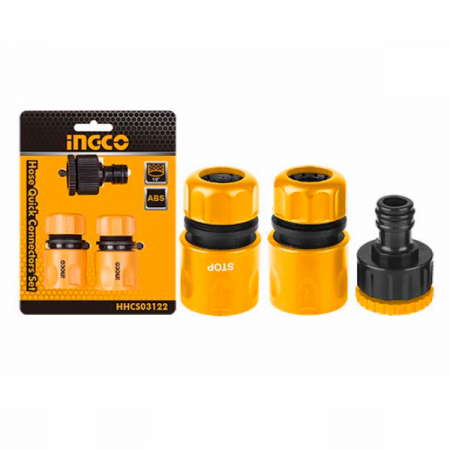Gradinarit si irigatii - INGCO SET CONECTOR FURTUN 1/2 3BUC HHCS03122