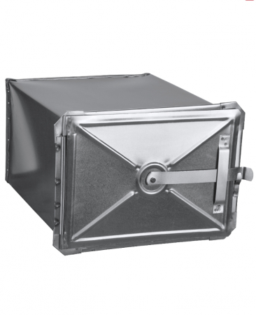 Sobe, usi, plite si accesorii - CUPTOR DIN TABLA NEAGRA 370X300X195  660358
