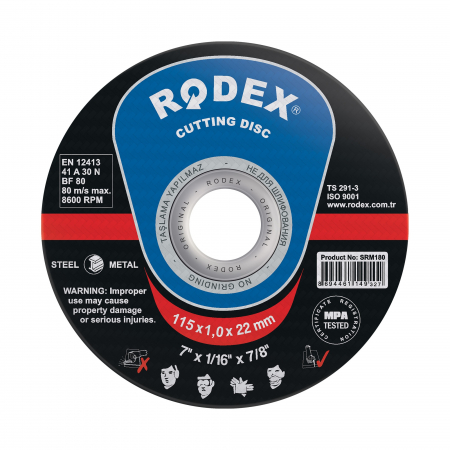 Accesorii scule electrice si pe acumulatori - DISC ABRAZIV 180X2.5MM  SRM25180