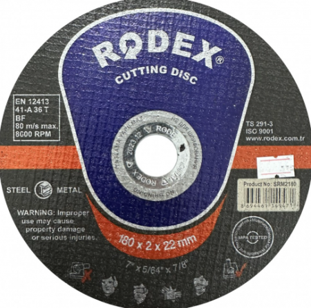Accesorii scule electrice si pe acumulatori - DISC ABRAZIV 180X2MM  SRM2180
