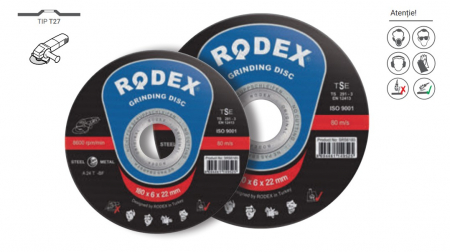 Accesorii scule electrice si pe acumulatori - DISC ABRAZIV 125X6MM SRS6125
