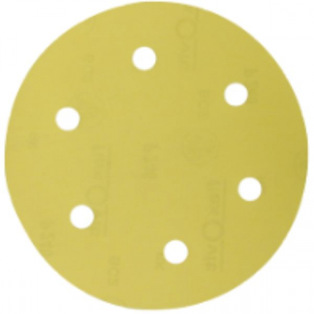 Discuri pentru polizare si polishare - DISC ABRAZIV VELCRO 180 #60 CU GAURI   680180