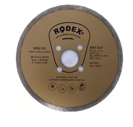 Discuri si panze - DISC DIAMANTAT UD CONTINUU 125MM  RRB125