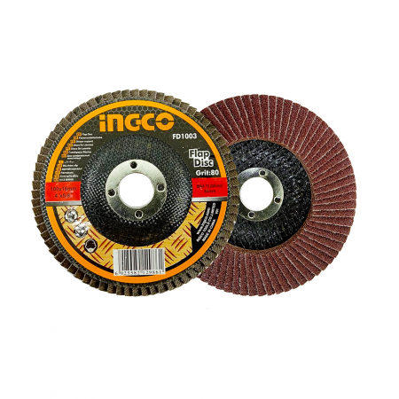 Accesorii scule electrice si pe acumulatori - INGCO DISC LAMELAR FRONTAL 125MM #80 FD1253
