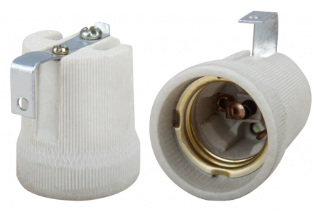 Surse de iluminat - DULIE E27 CERAMICA CU CLEMA EL0002110