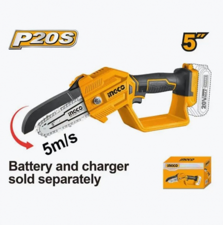 Drujbe si accesorii - INGCO DRUJBA DE MANA 20V MICA 13CM FARA BAT SI INC CGSLI2058