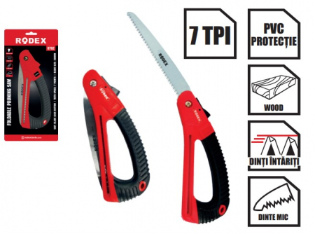 Gradinarit si irigatii - FERASTRAU MANUAL PLIABIL 180MM RODEX RHT0702101018
