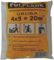 Materiale pentru constructii - FOLIE PROTECTIE 5X4M GALBENA 300GR 06-664