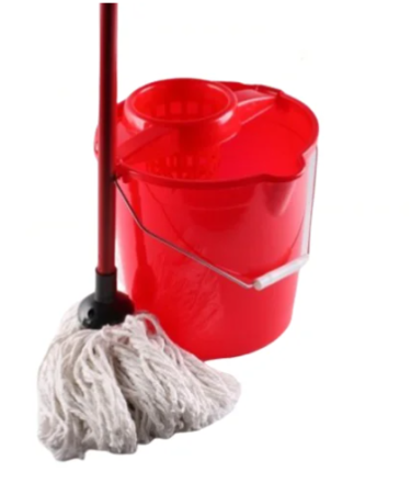 Accesorii - GALEATA 10L MANER METALIC CU STORCATOR+MOP+COADA  ST1370